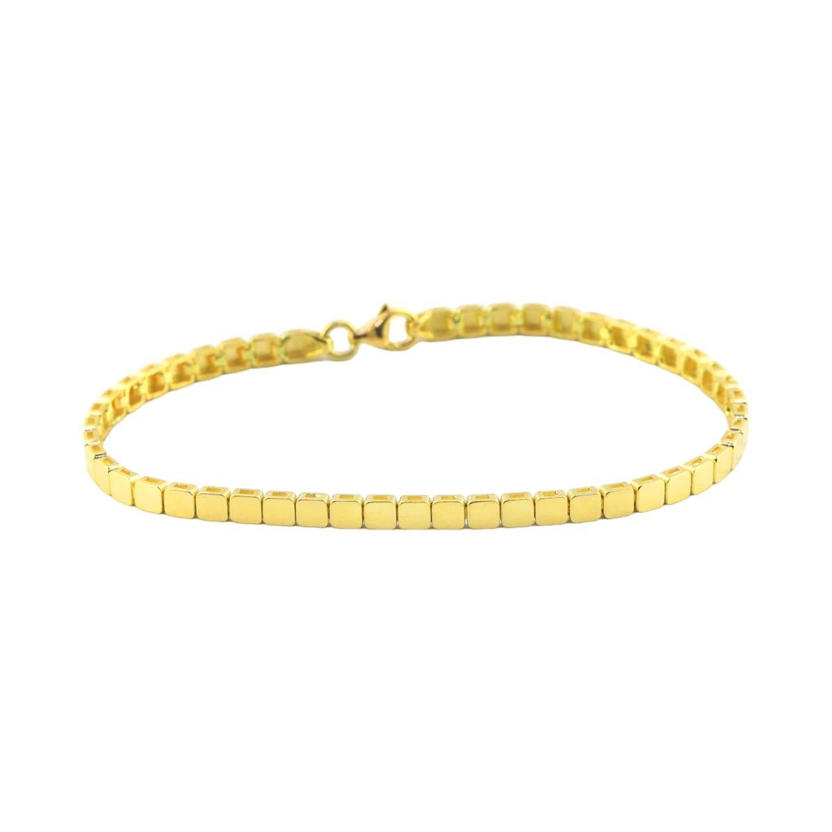 14 Ayar Altın Tasarım Bileklik  -  0184022