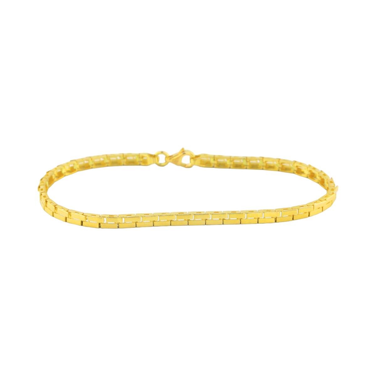 14 Ayar Altın Tasarım Bileklik  -  0184030