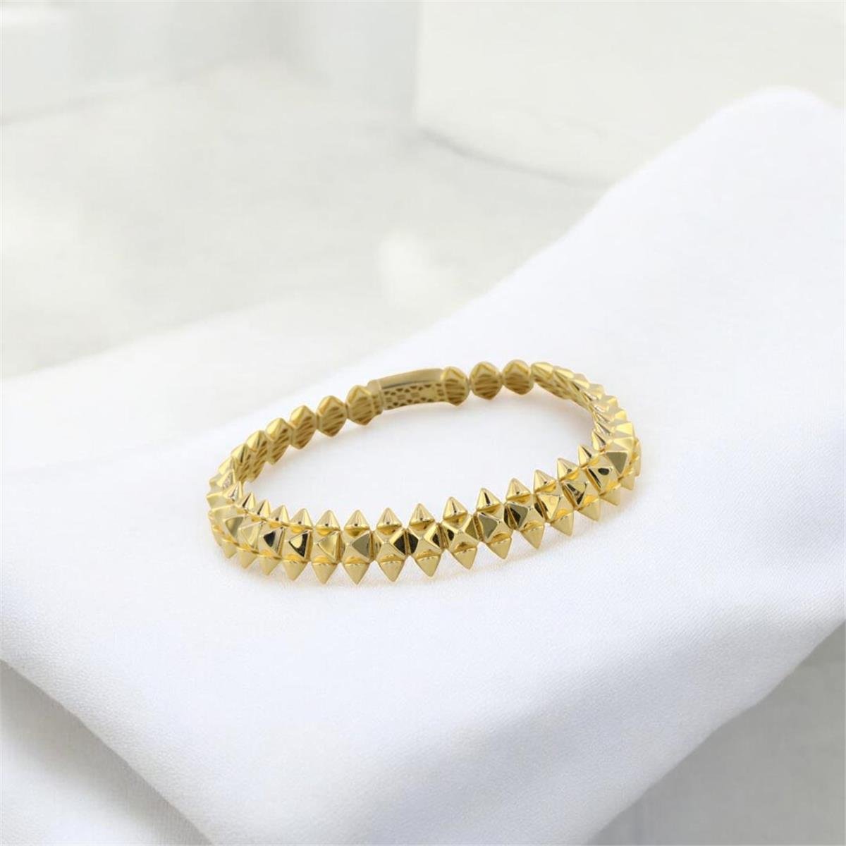 14 Ayar Altın Tasarım Bileklik  -  0187709