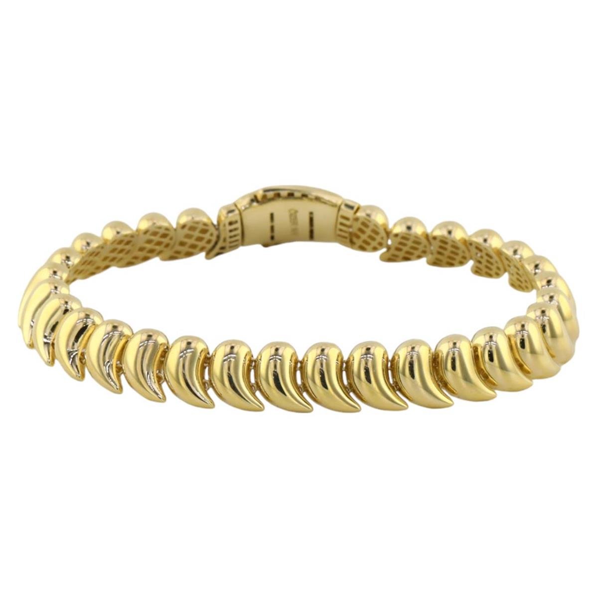 14 Ayar Altın Tasarım Bileklik  -  0187712