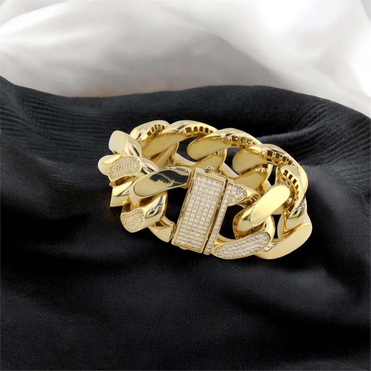 14 Ayar Altın Tasarım Bileklik  -  0187719