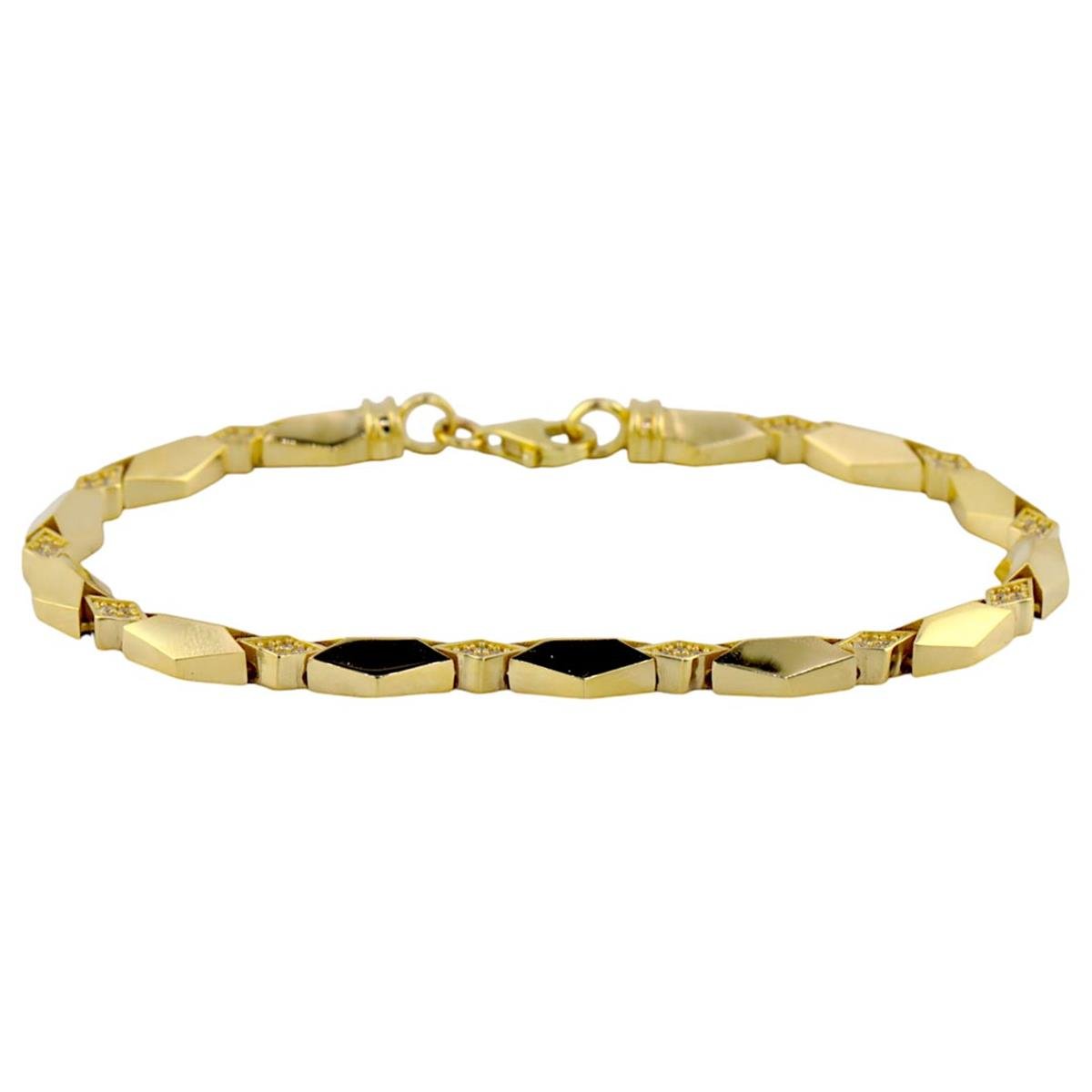 14 Ayar Altın Tasarım Bileklik  -  0188005