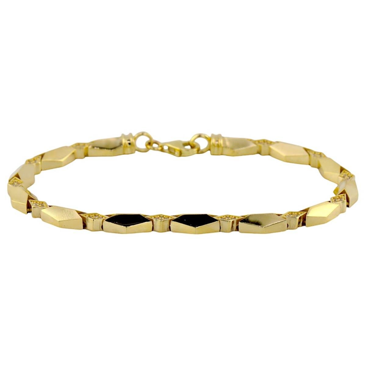 14 Ayar Altın Tasarım Bileklik  -  0188005