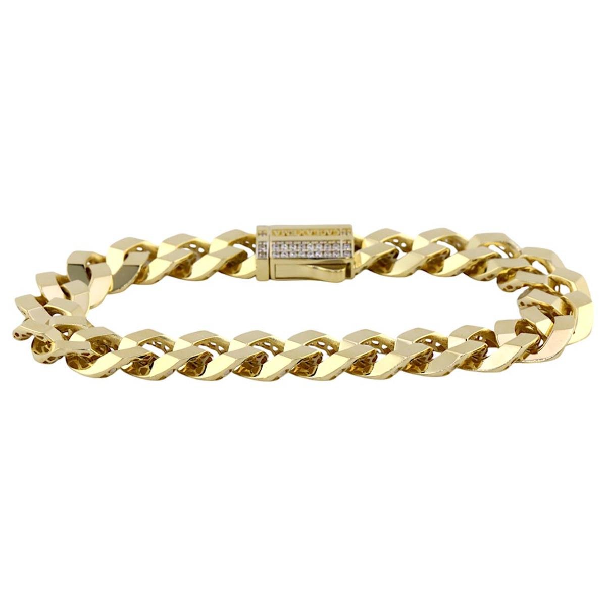 14 Ayar Altın Tasarım Bileklik  -  0188343