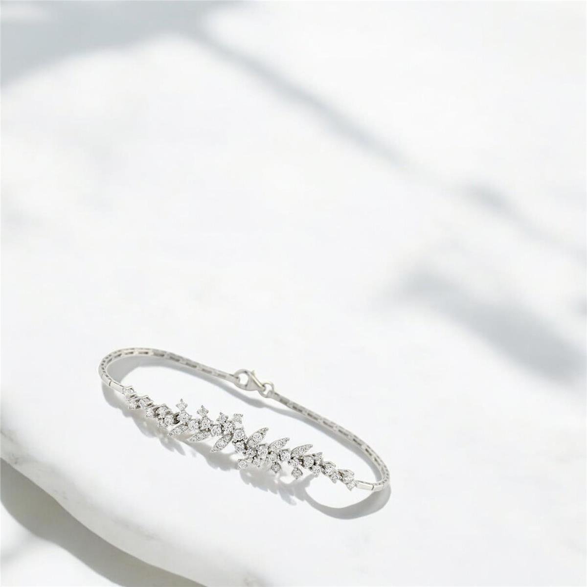 14 Ayar Altın Tasarım Bileklik  -  0192531