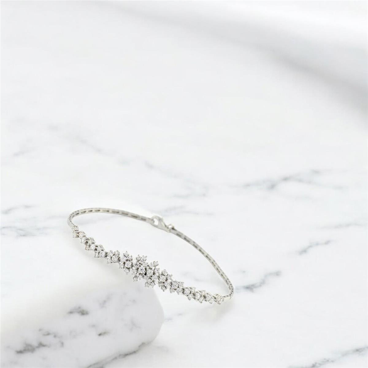 14 Ayar Altın Tasarım Bileklik  -  0192537