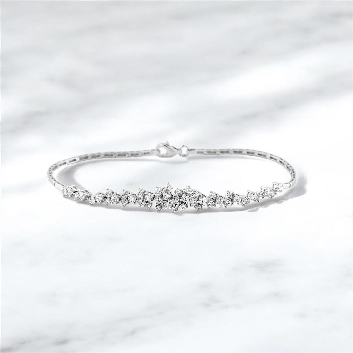 14 Ayar Altın Tasarım Bileklik  -  0193535