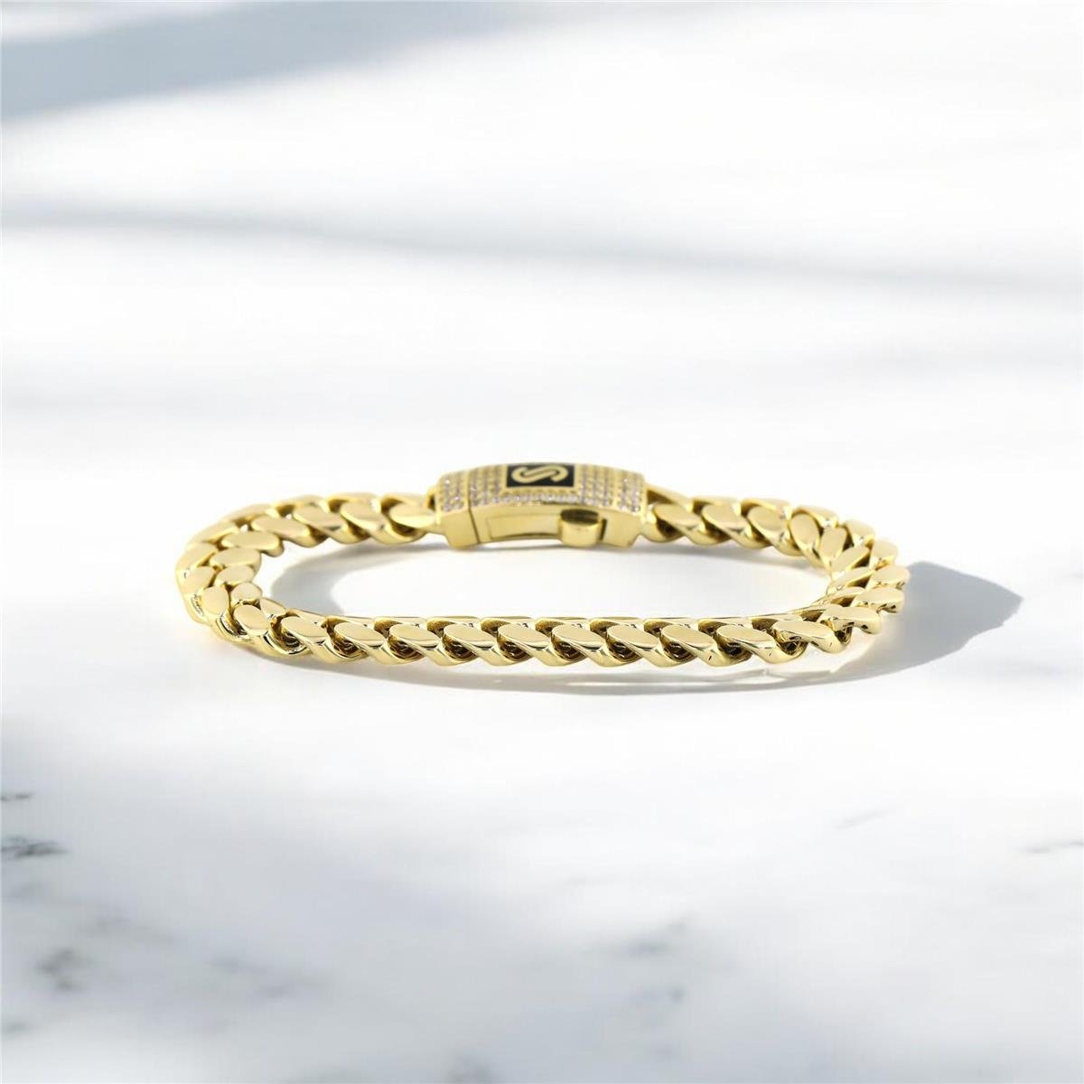 14 Ayar Altın Tasarım Bileklik  -  0193638