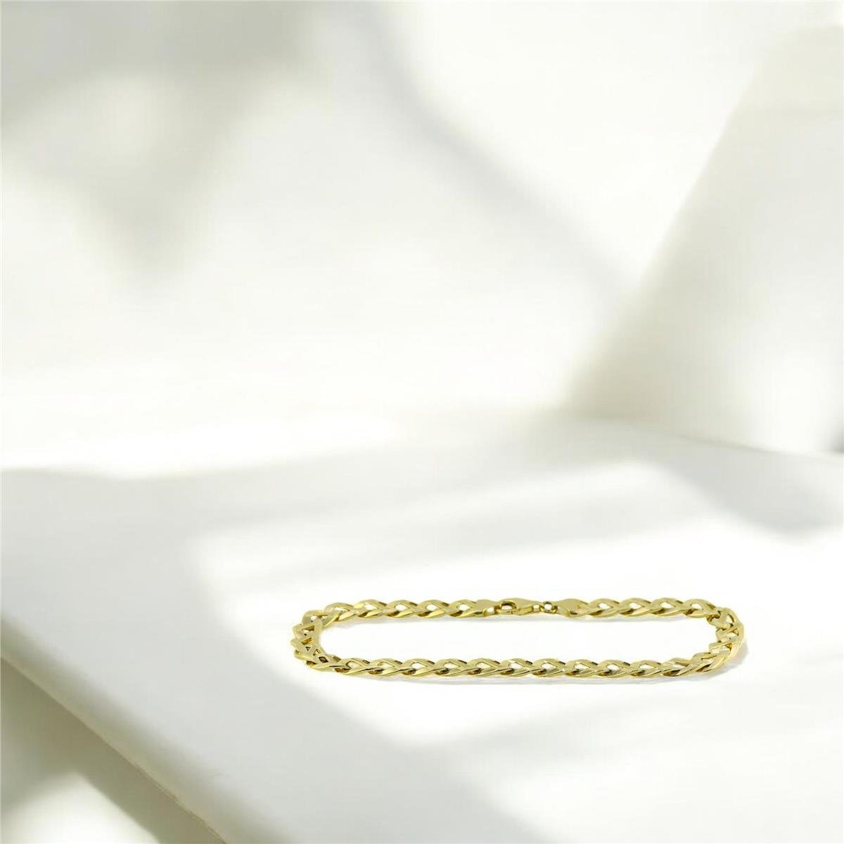 14 Ayar Altın Tasarım Bileklik  -  0194067