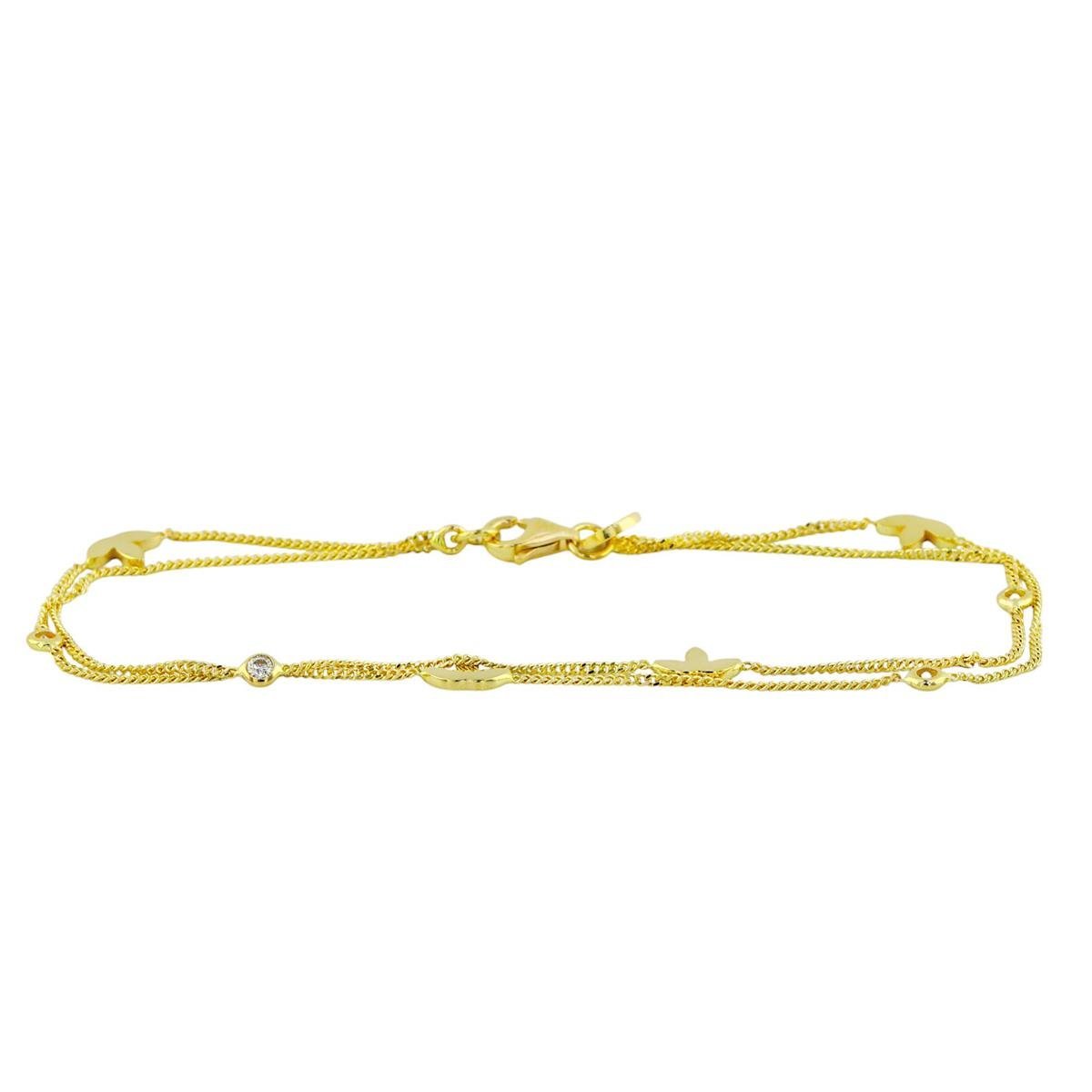 14 Ayar Altın Tasarım Bileklik  -  0194266