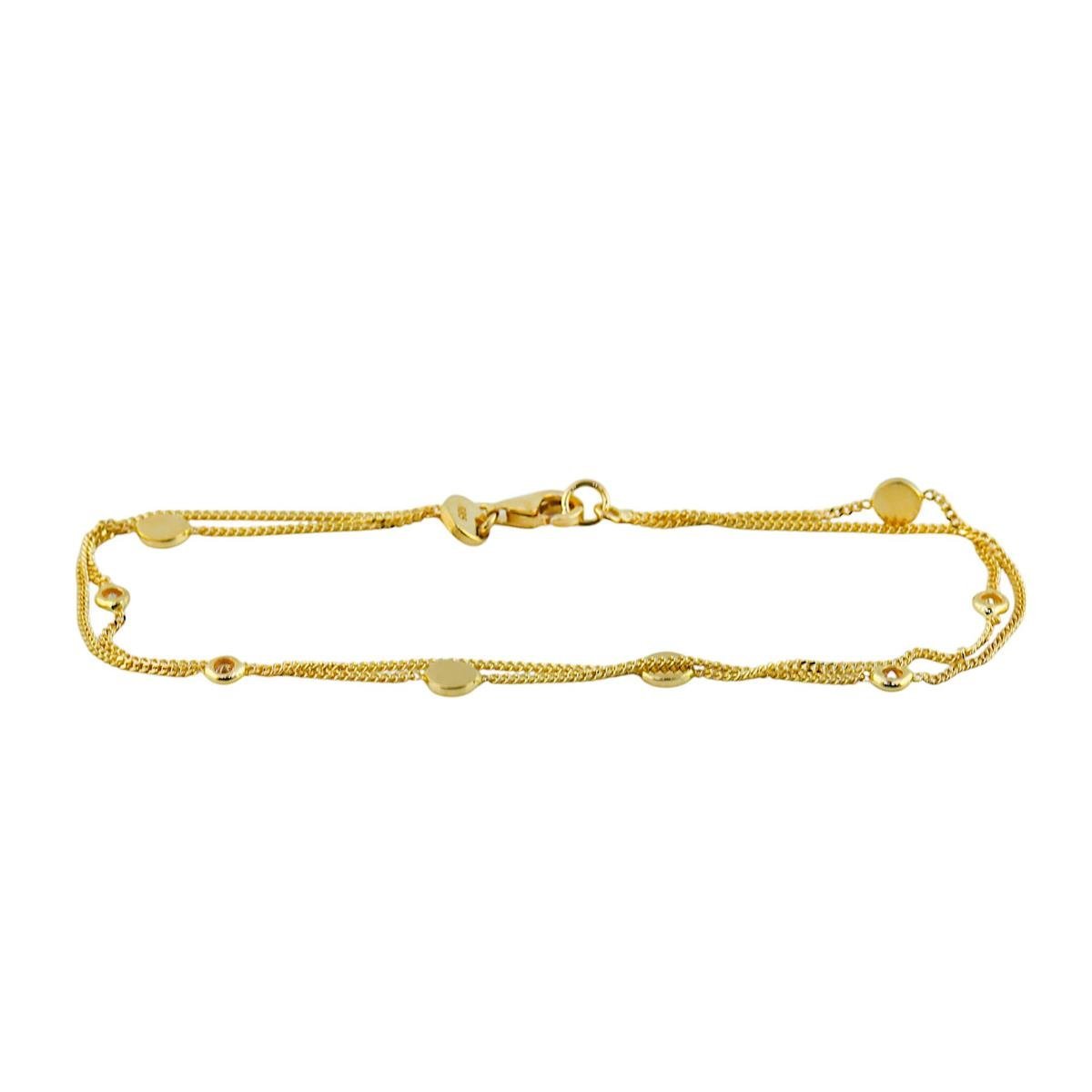 14 Ayar Altın Tasarım Bileklik  -  0194267