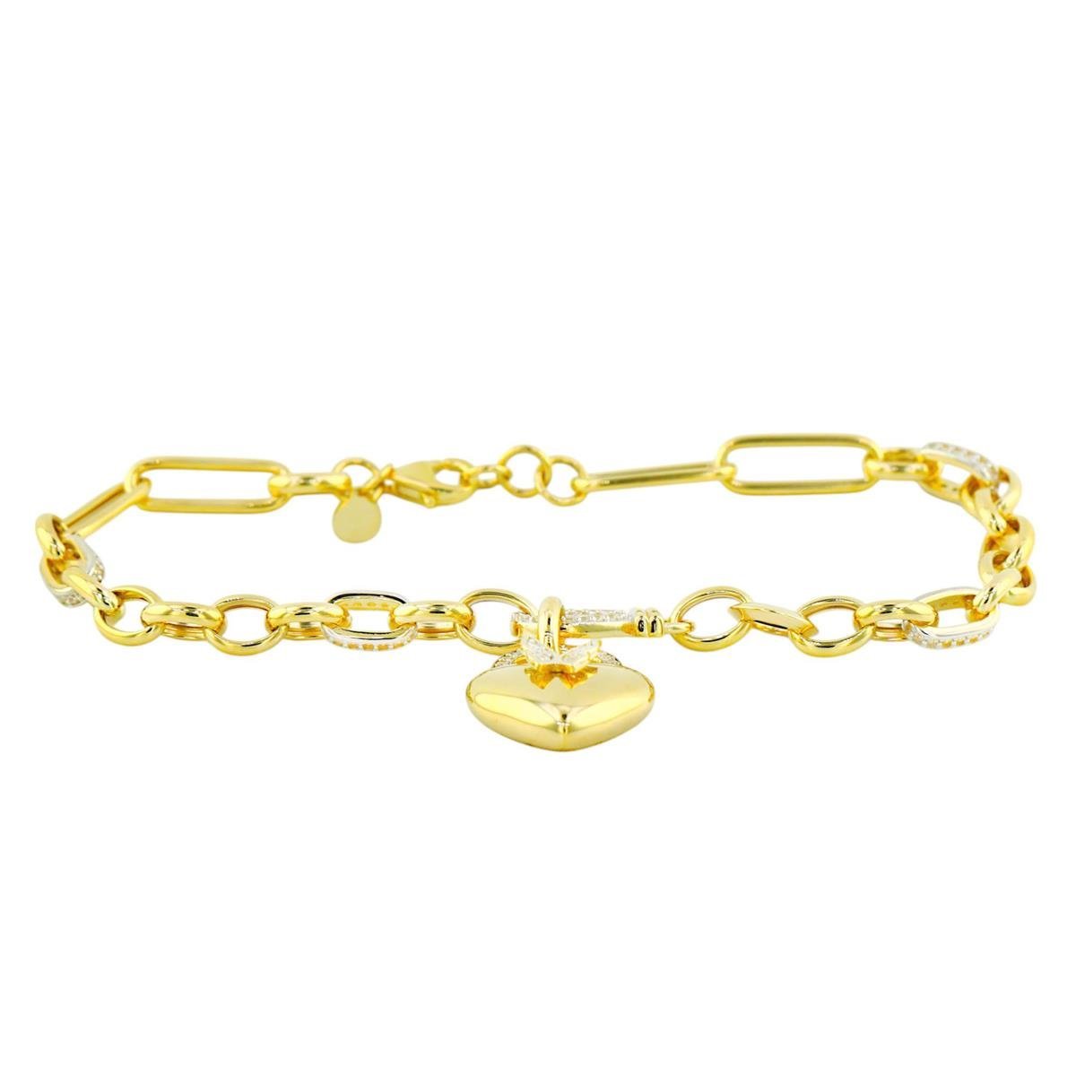 14 Ayar Altın Tasarım Bileklik  -  0194341