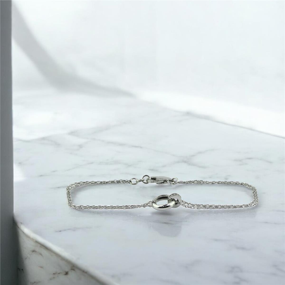 14 Ayar Altın Tasarım Bileklik  -  0194646