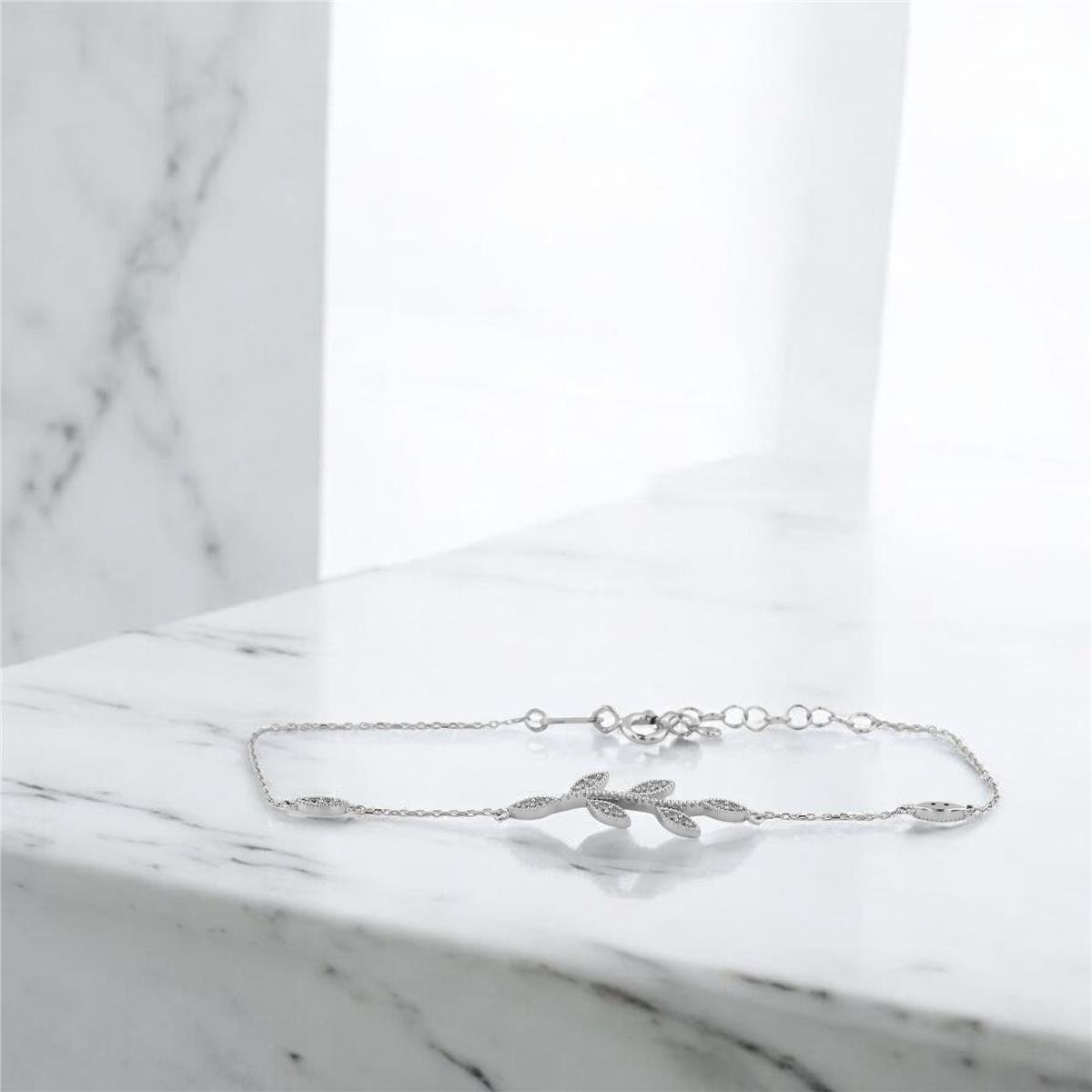 14 Ayar Altın Tasarım Bileklik  -  0194925