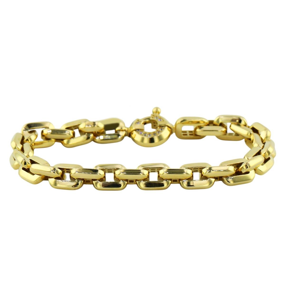 14 Ayar Altın Tasarım Bileklik  -  0195255