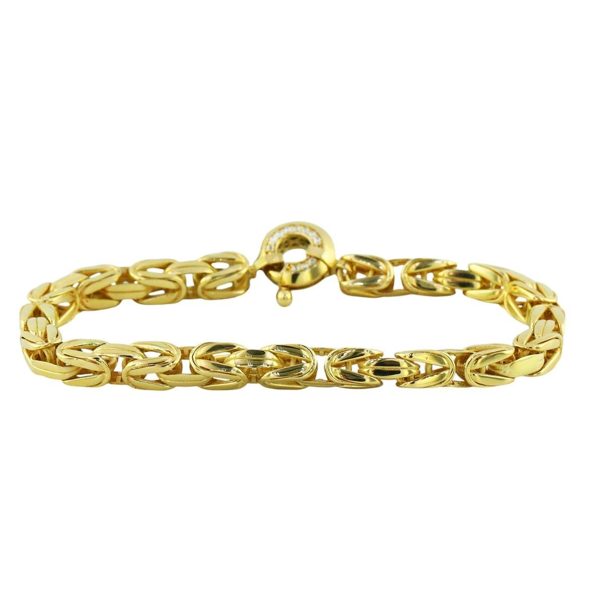 14 Ayar Altın Tasarım Bileklik  -  0195281