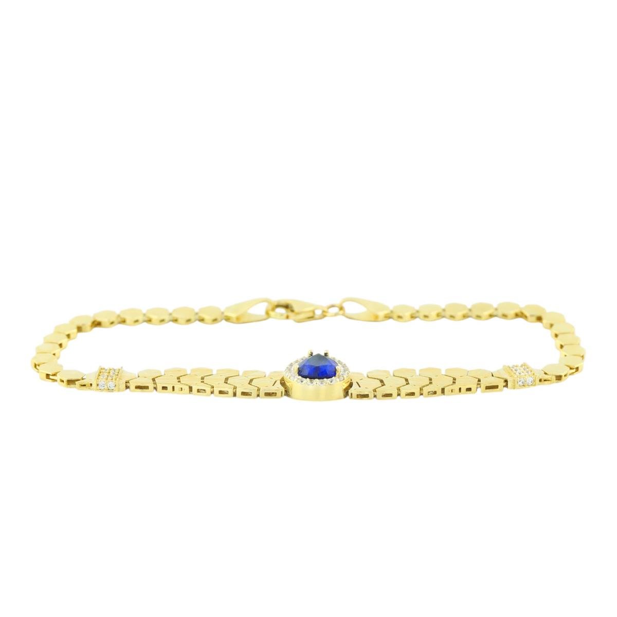 14 Ayar Altın Tasarım Bileklik  -  0196785