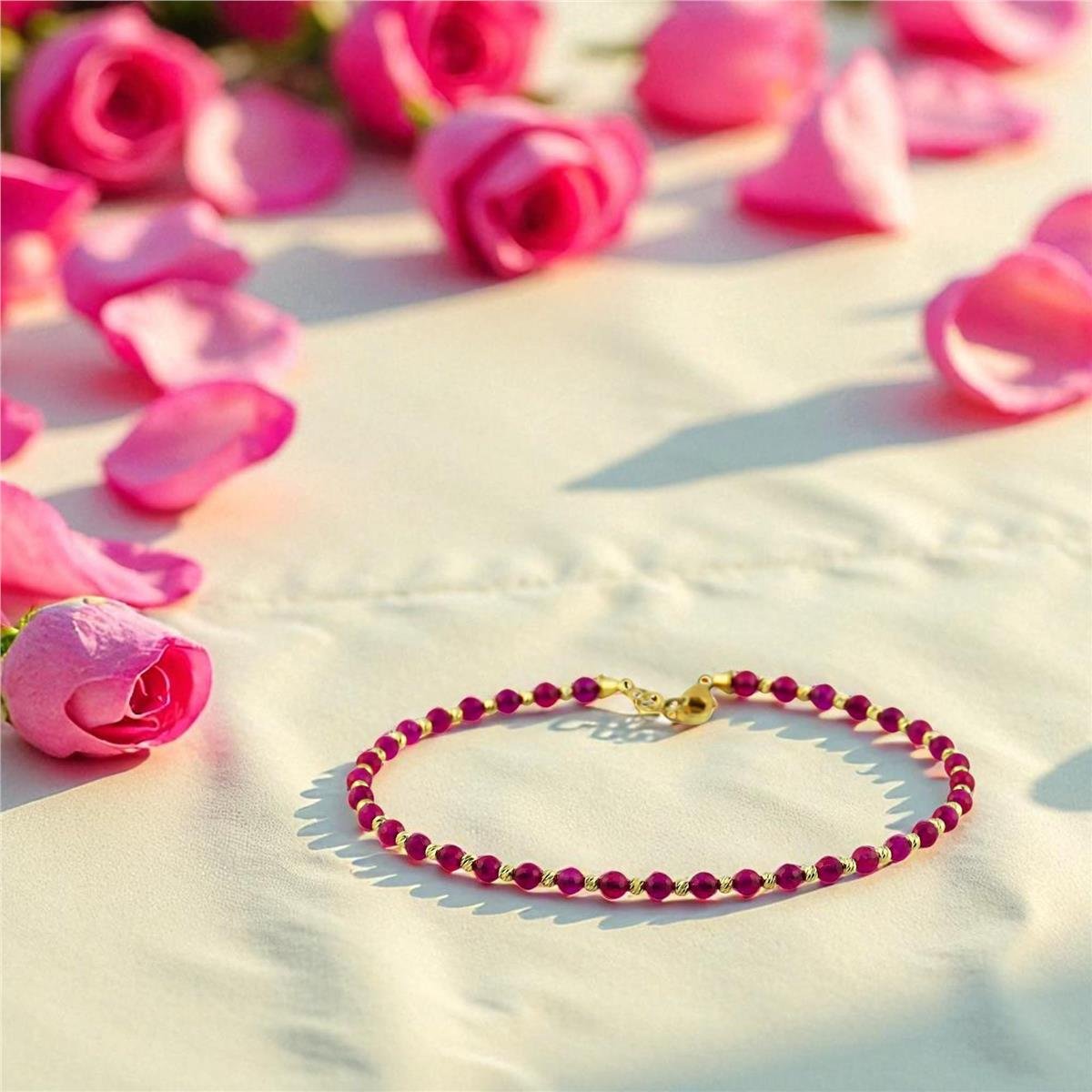 14 Ayar Altın Tasarım Bileklik  -  0197843