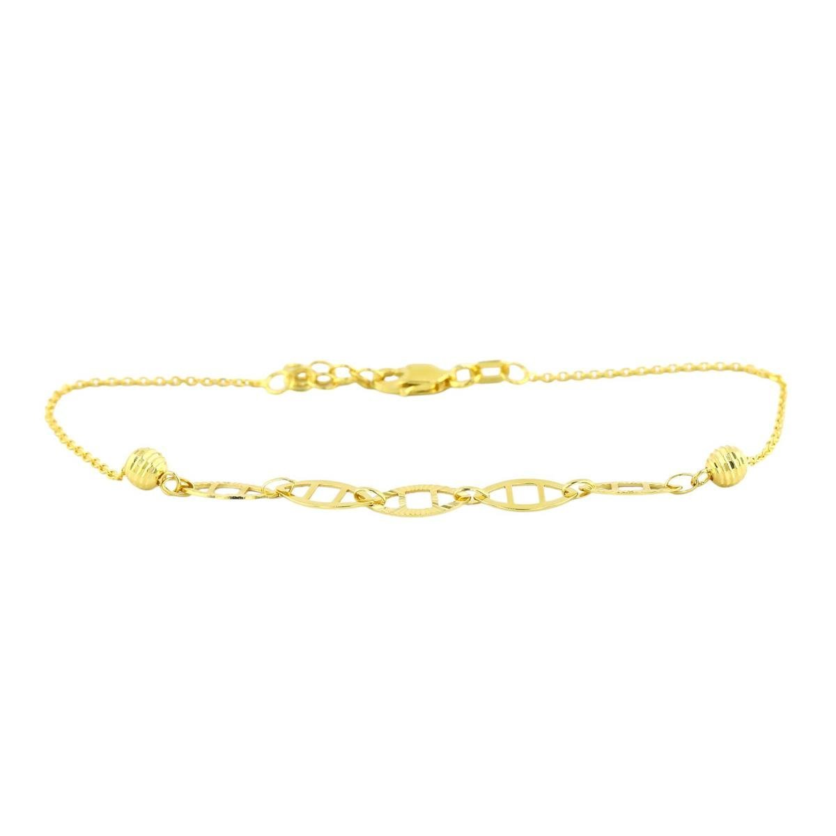 14 Ayar Altın Tasarım Bileklik  -  0198773