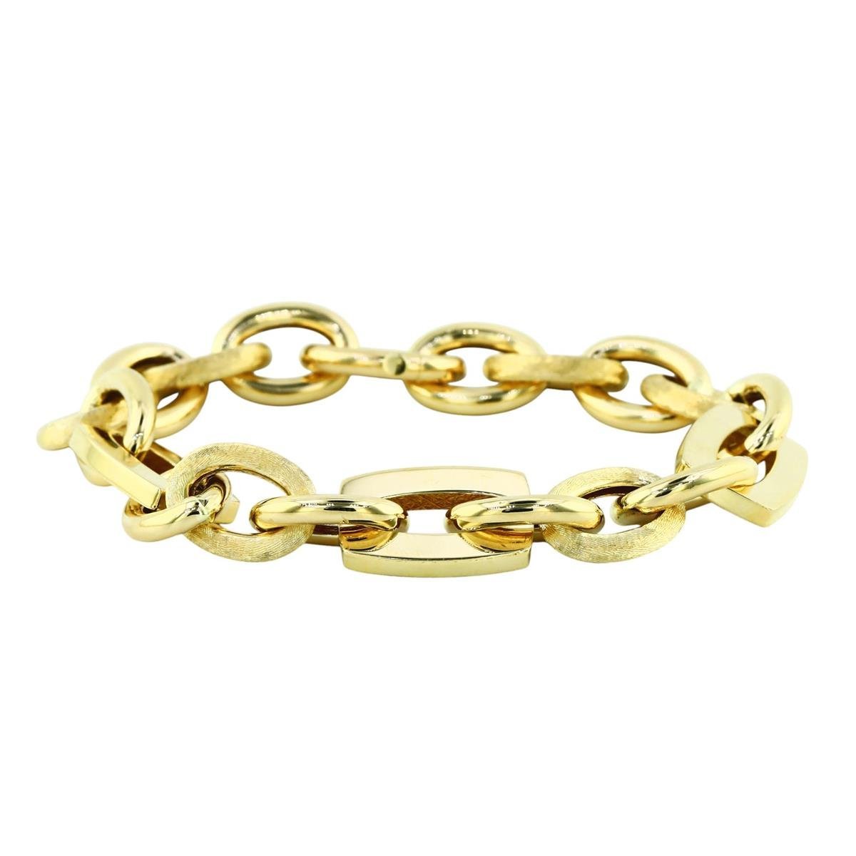 14 Ayar Altın Tasarım Bileklik  -  0198882