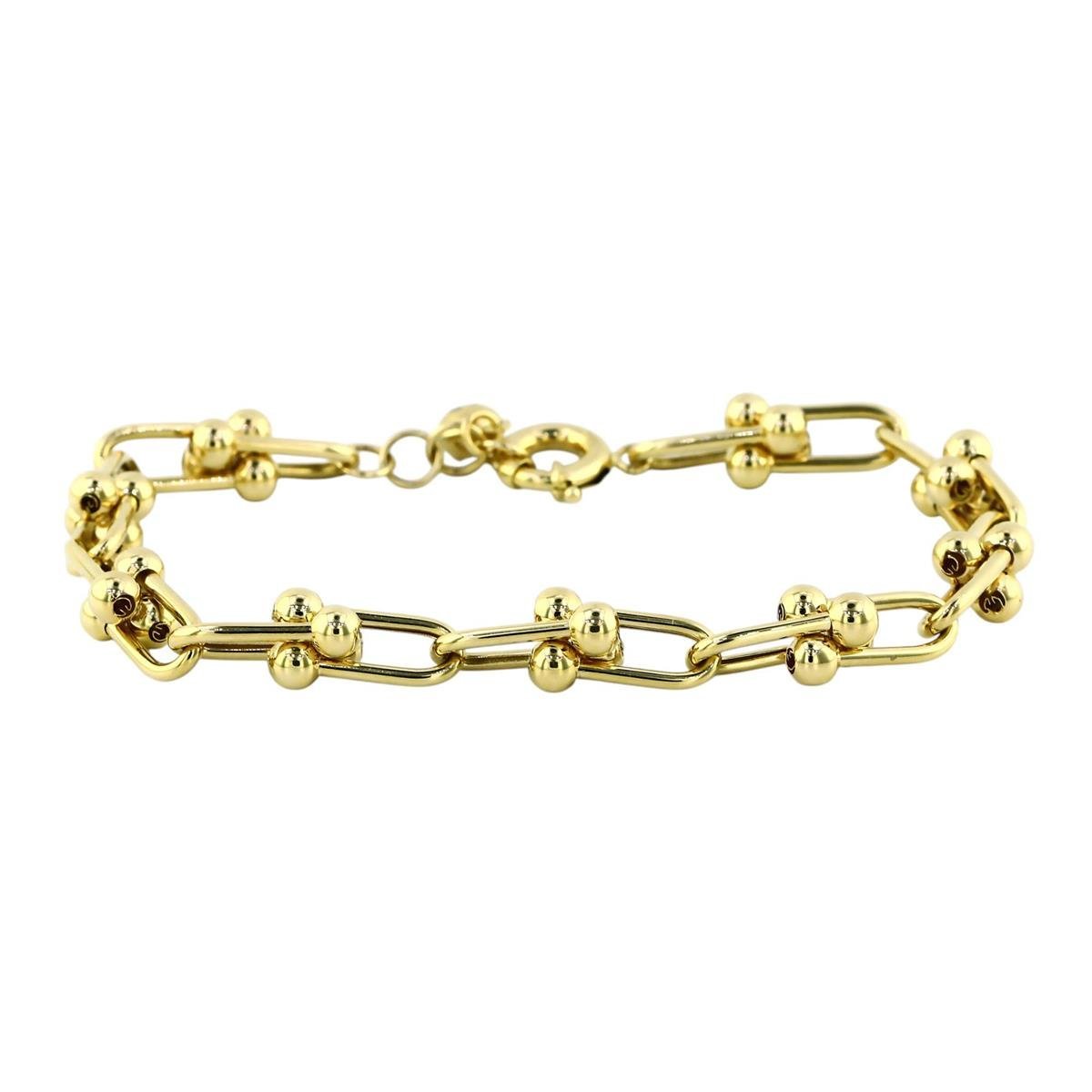 14 Ayar Altın Tasarım Bileklik  -  0199067