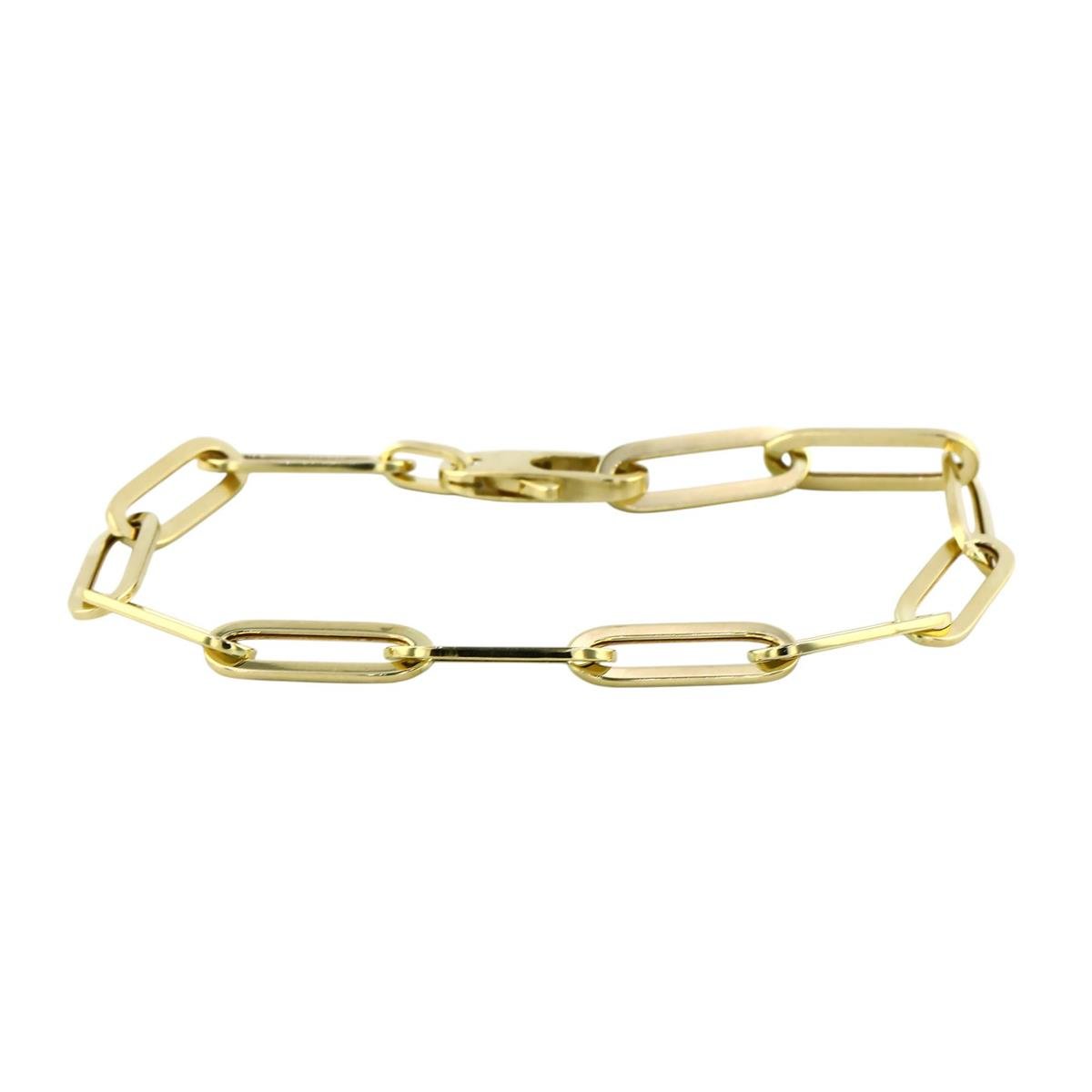 14 Ayar Altın Tasarım Bileklik  -  0199247