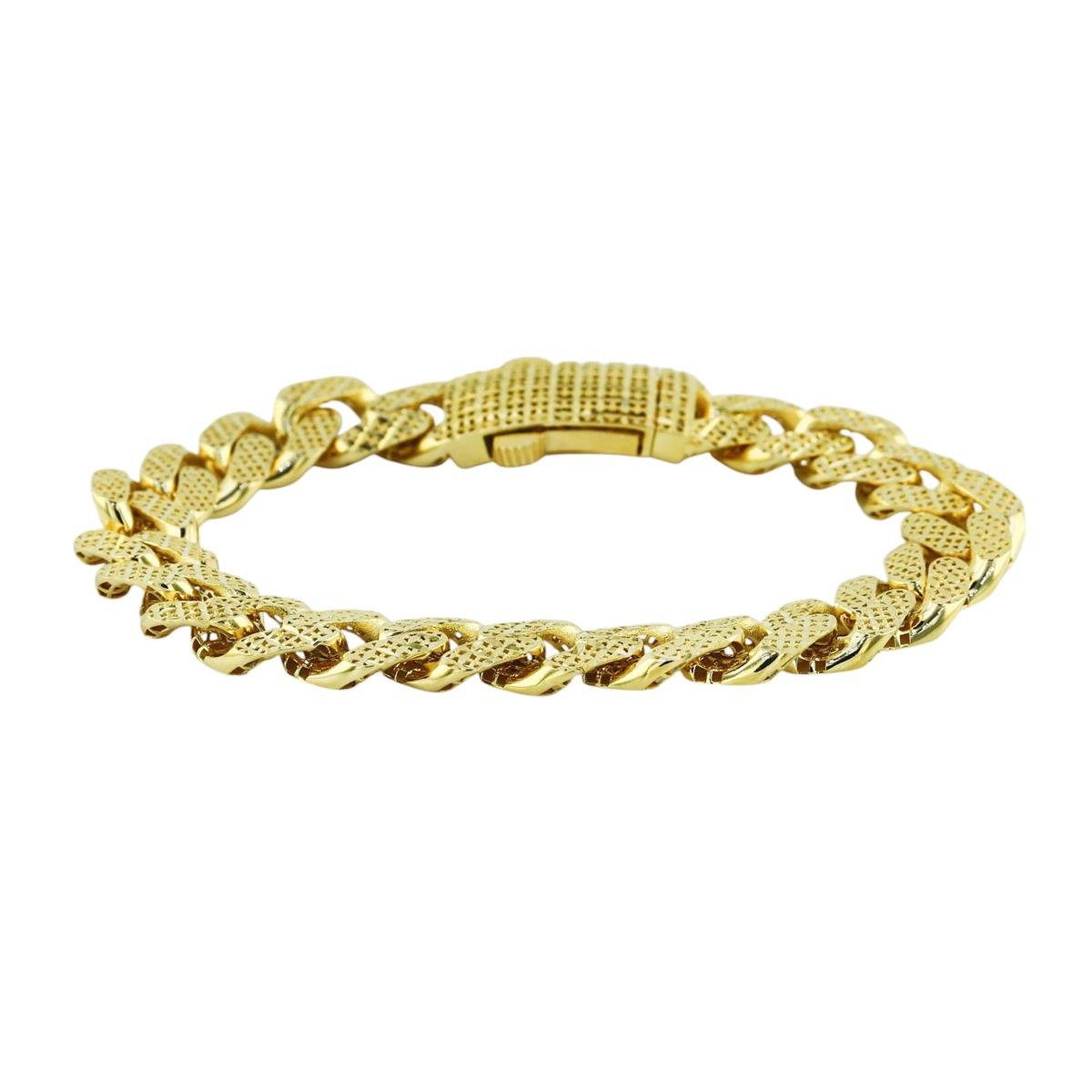 14 Ayar Altın Tasarım Bileklik  -  0199493