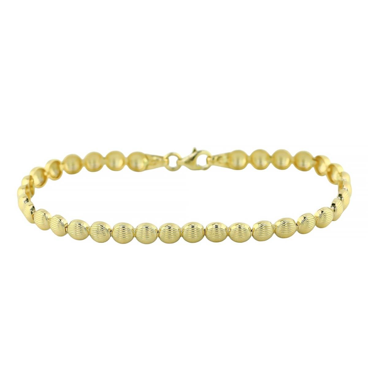 14 Ayar Altın Tasarım Bileklik  -  0200364