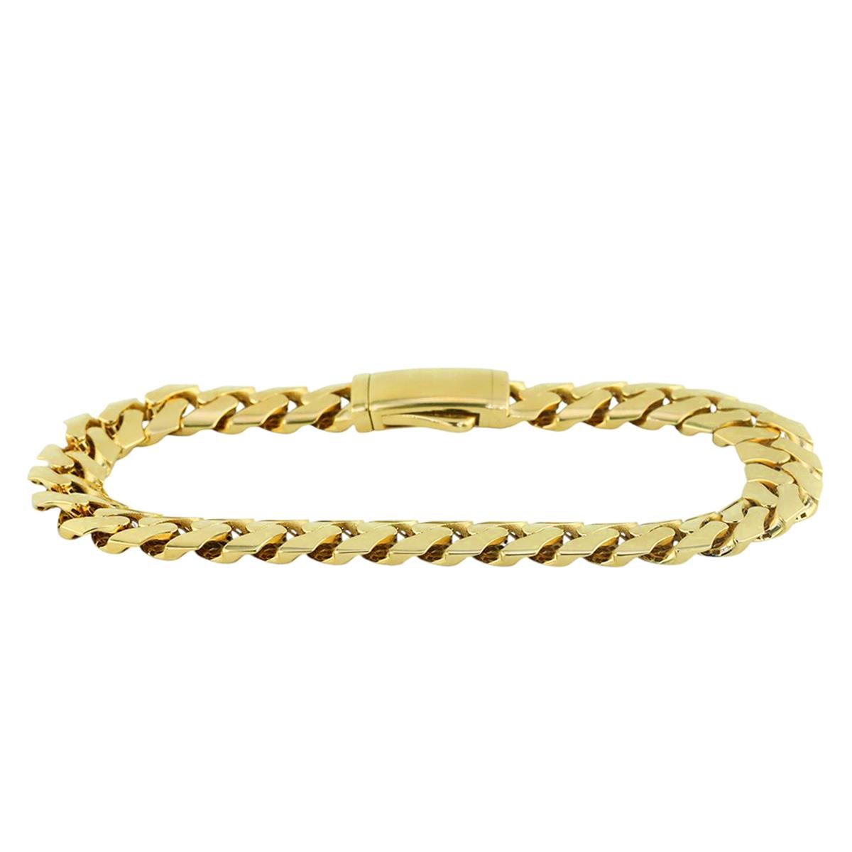 14 Ayar Altın Tasarım Bileklik  -  0202198