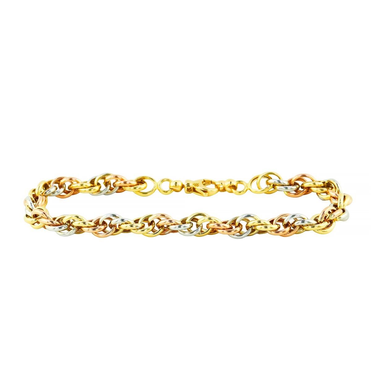 14 Ayar Altın Tasarım Bileklik  -  0202485