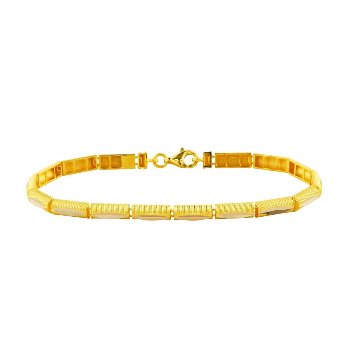 14 Ayar Altın Tasarım Bileklik  -  0202729