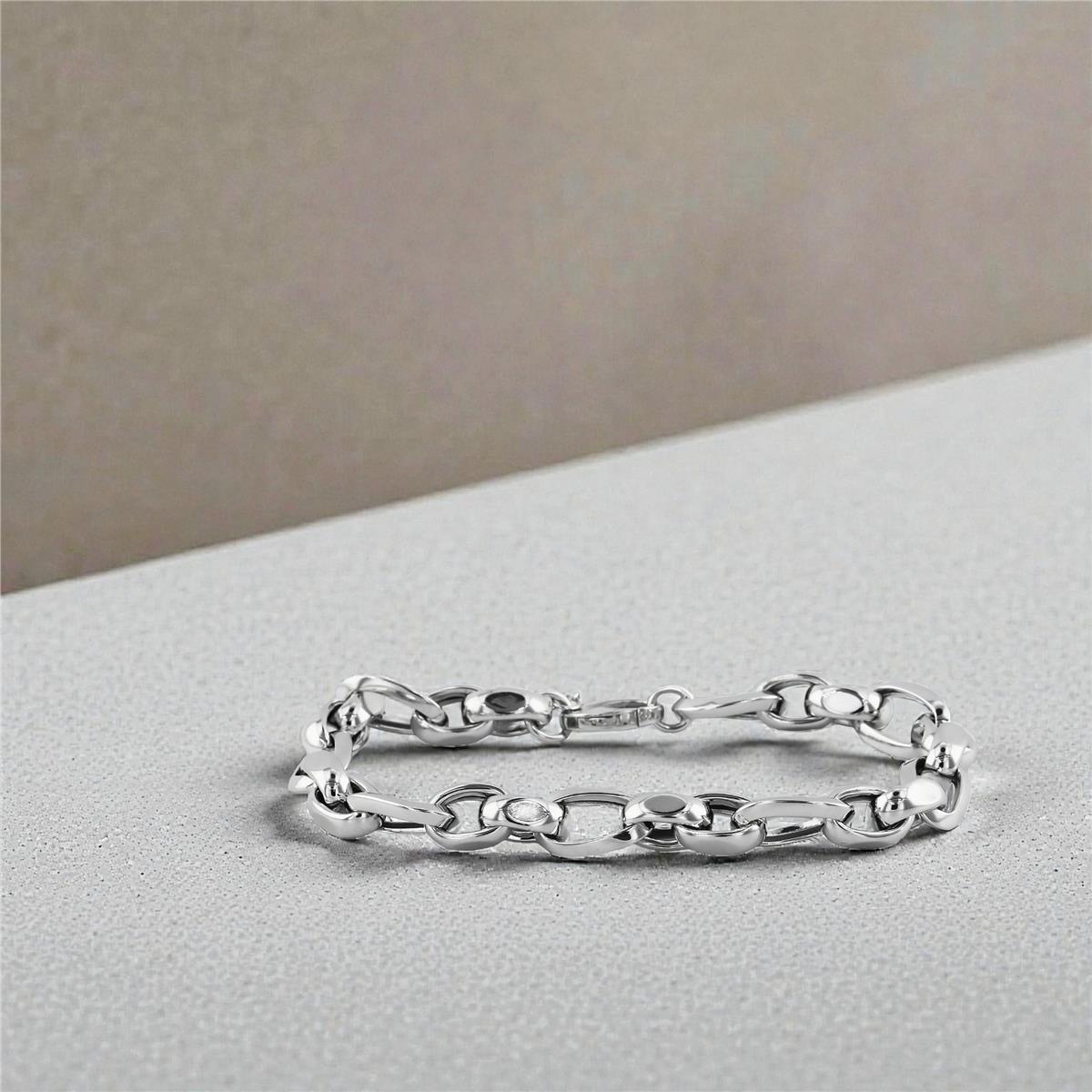 14 Ayar Altın Tasarım Bileklik  -  0203334