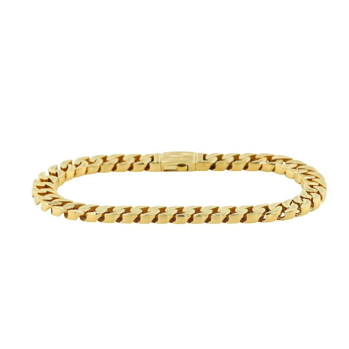 14 Ayar Altın Tasarım Bileklik  -  0204412