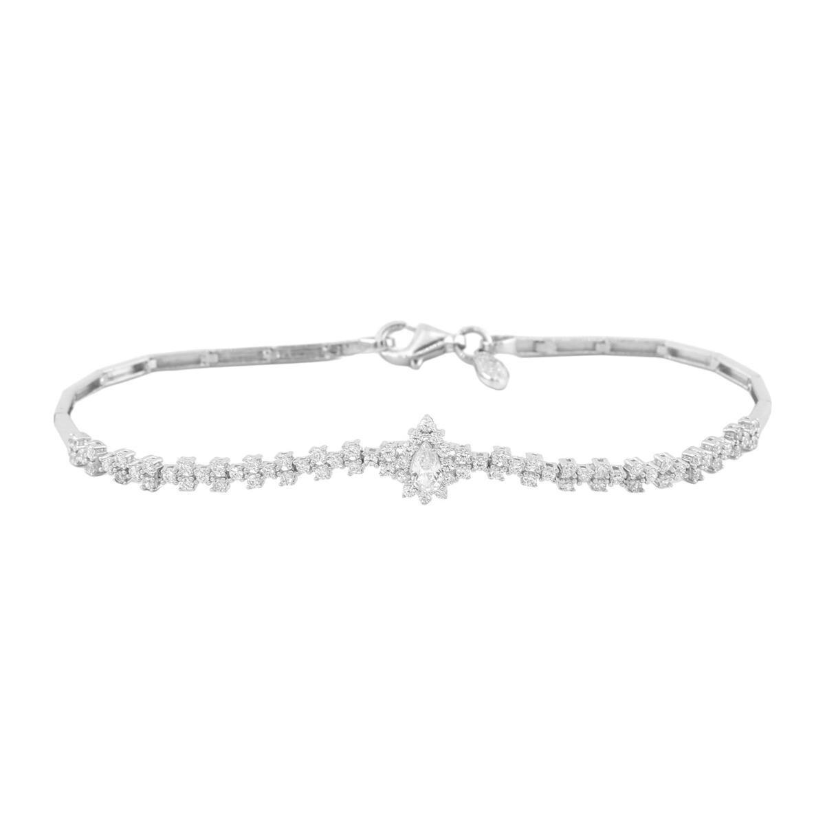 14 Ayar Altın Tasarım Bileklik  -  F001781