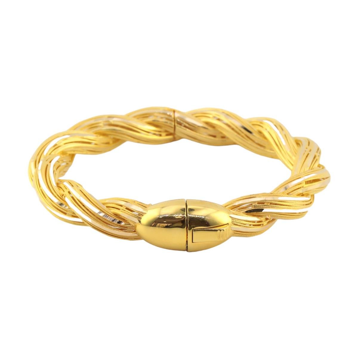 14 Ayar Altın Tasarım Bilezik  -  0180765