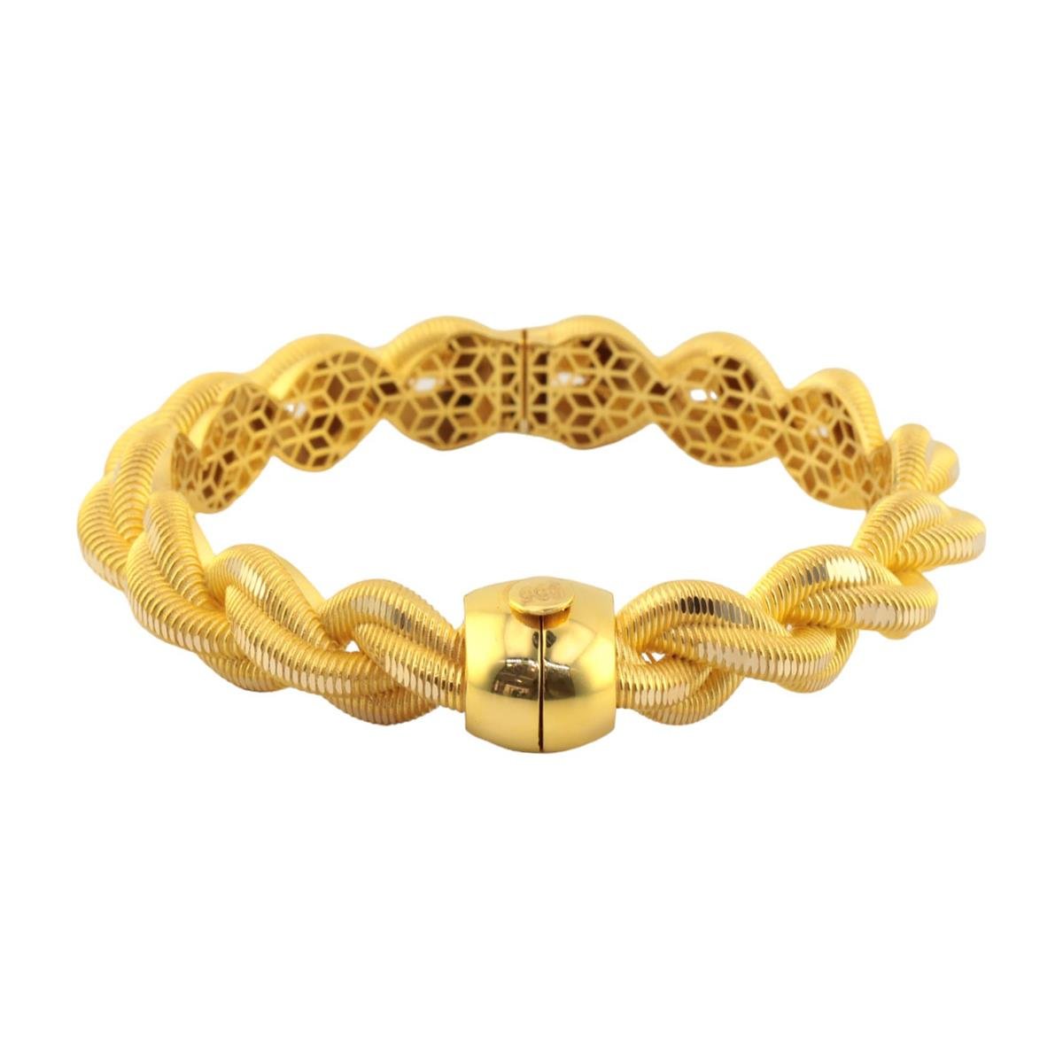 14 Ayar Altın Tasarım Bilezik  -  0180768