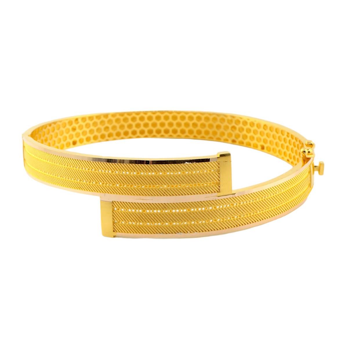 14 Ayar Altın Tasarım Bilezik  -  0180783