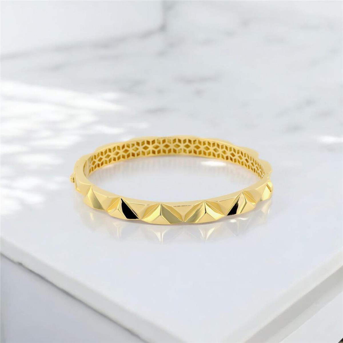 14 Ayar Altın Tasarım Bilezik  -  0181327