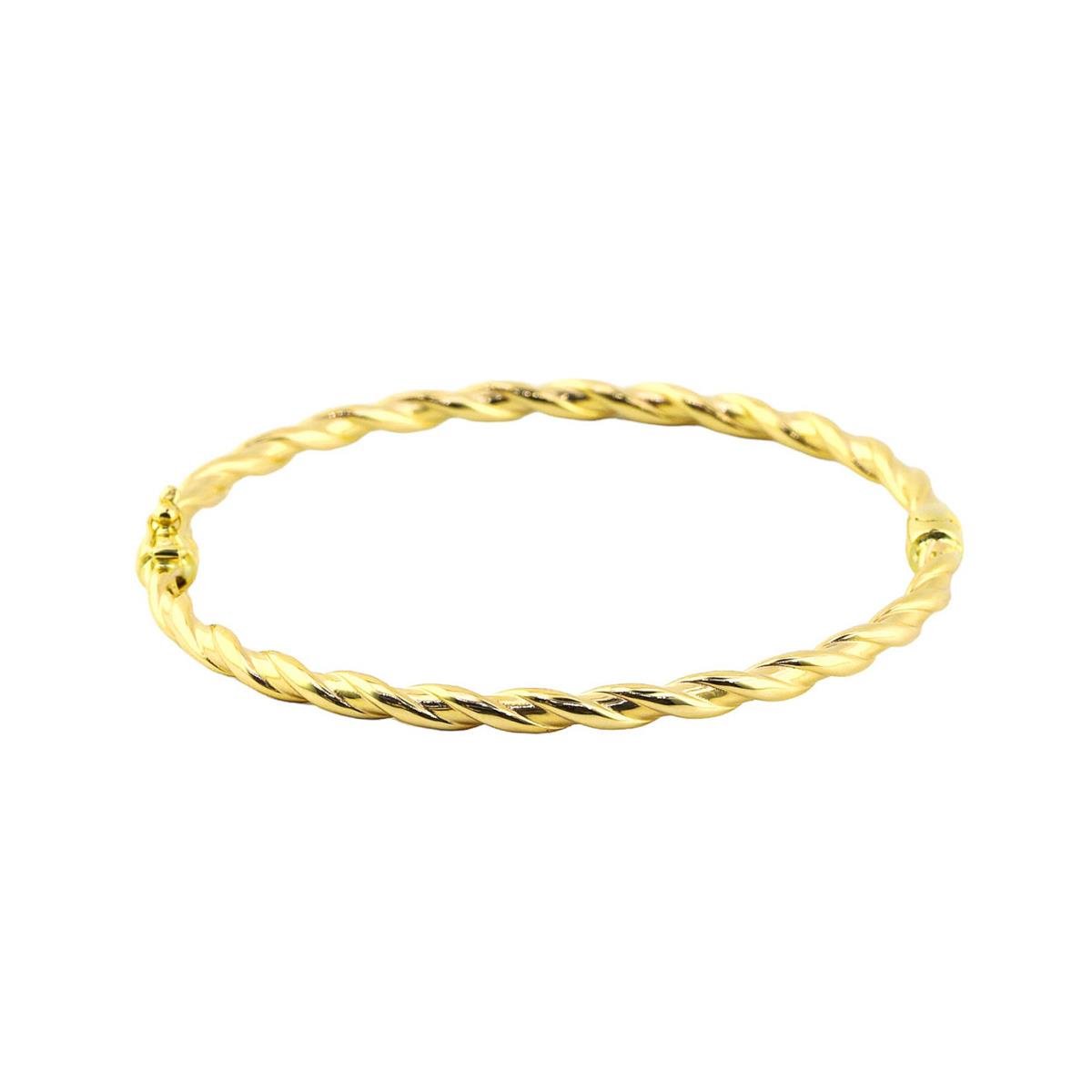 14 Ayar Altın Tasarım Bilezik  -  0184505