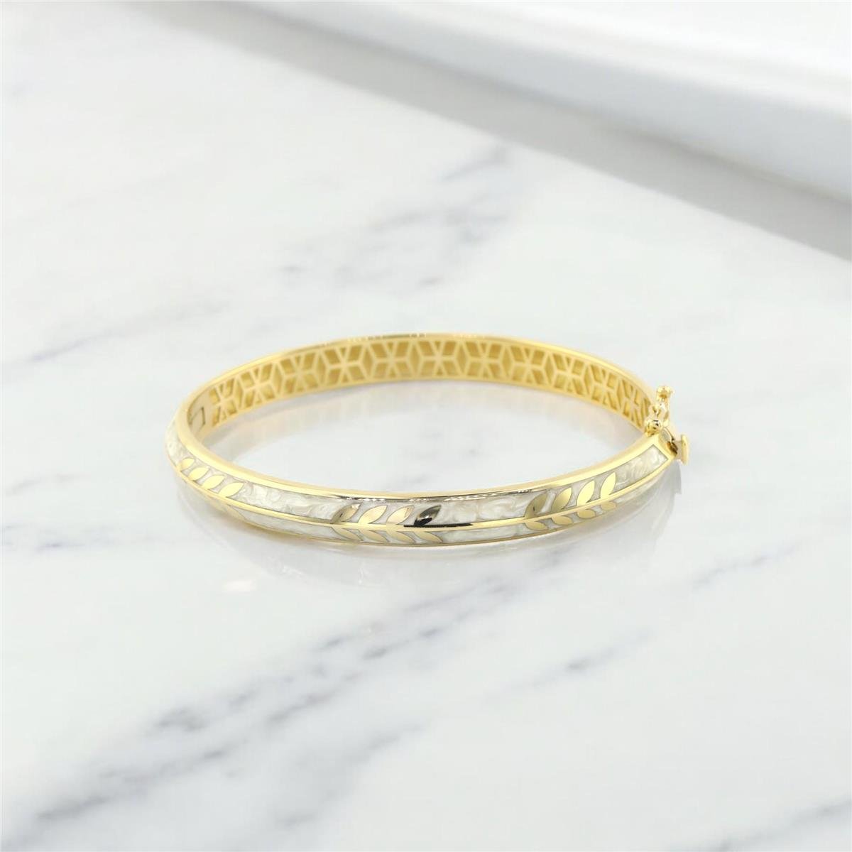 14 Ayar Altın Tasarım Bilezik  -  0185956