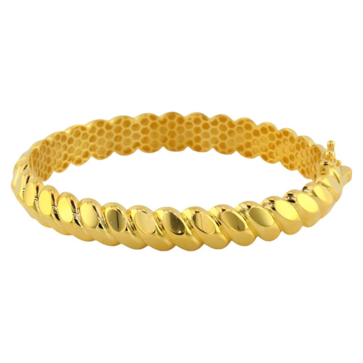 14 Ayar Altın Tasarım Bilezik  -  0187697