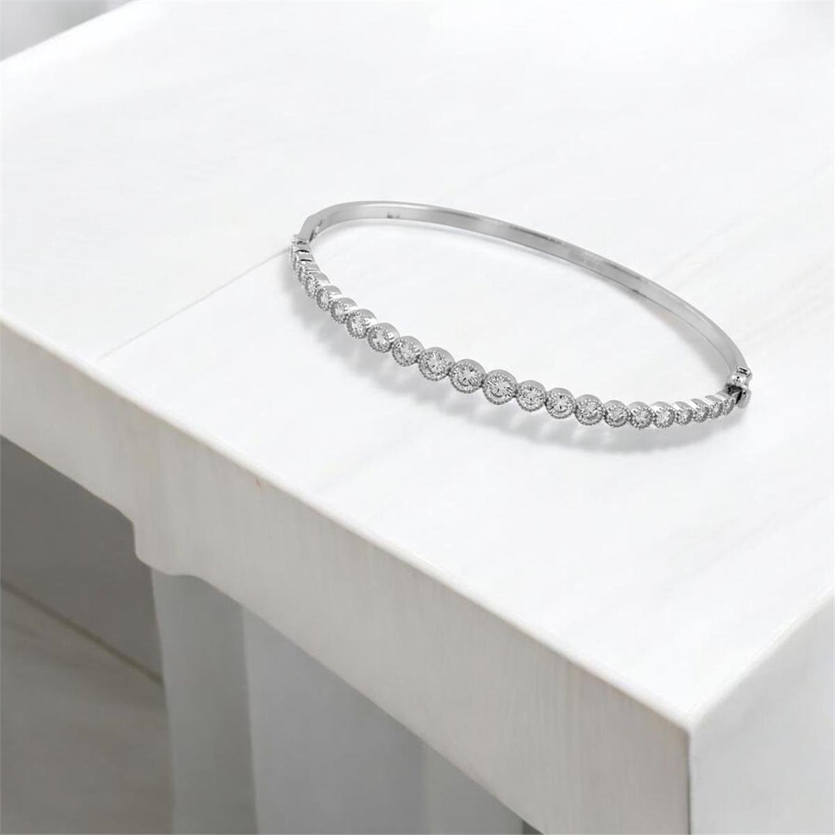 14 Ayar Altın Tasarım Bilezik  -  0187964