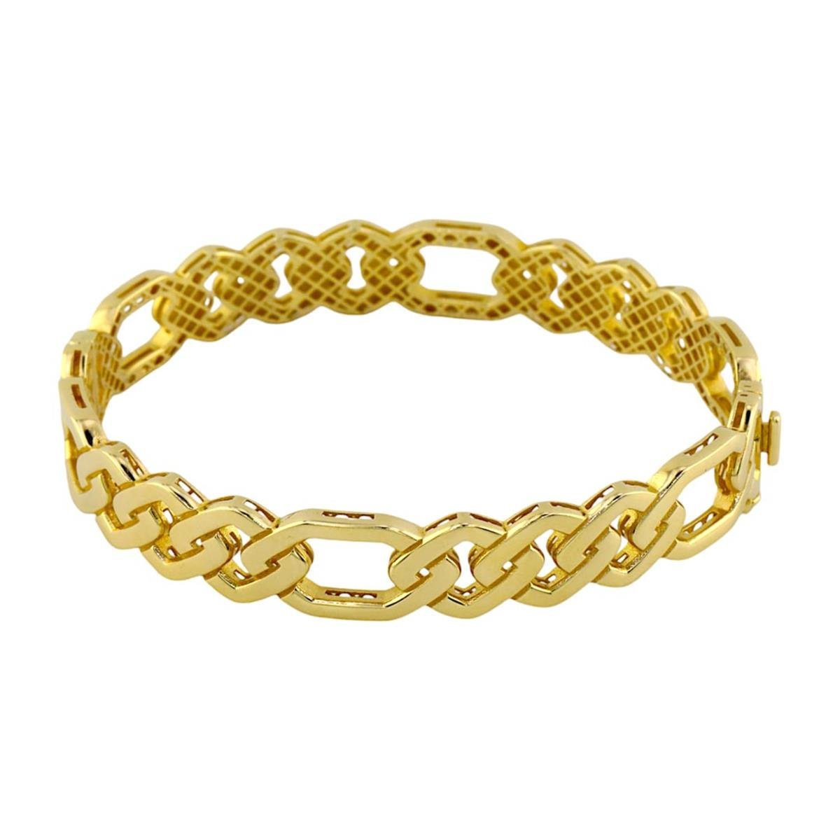 14 Ayar Altın Tasarım Bilezik  -  0187997