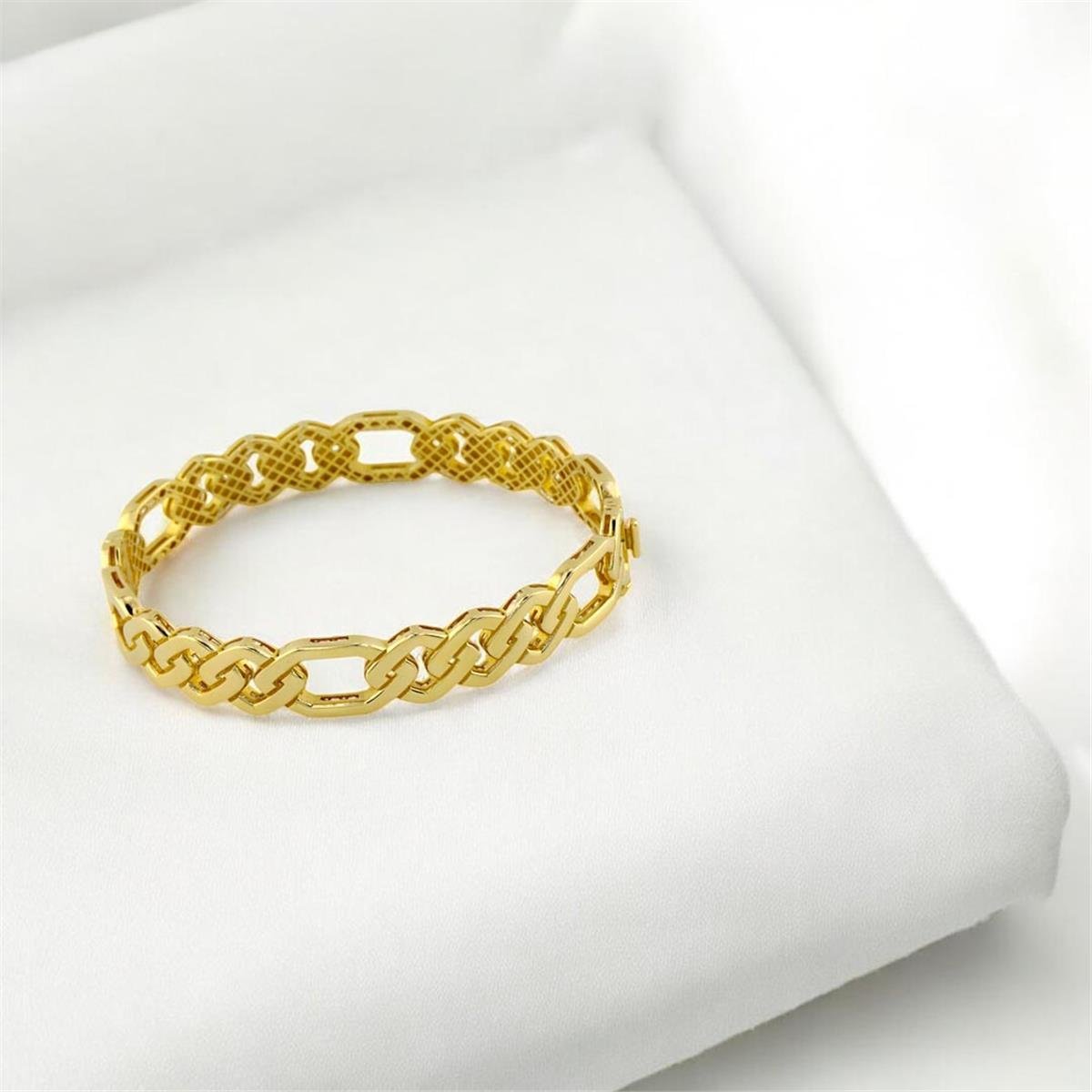 14 Ayar Altın Tasarım Bilezik  -  0187997