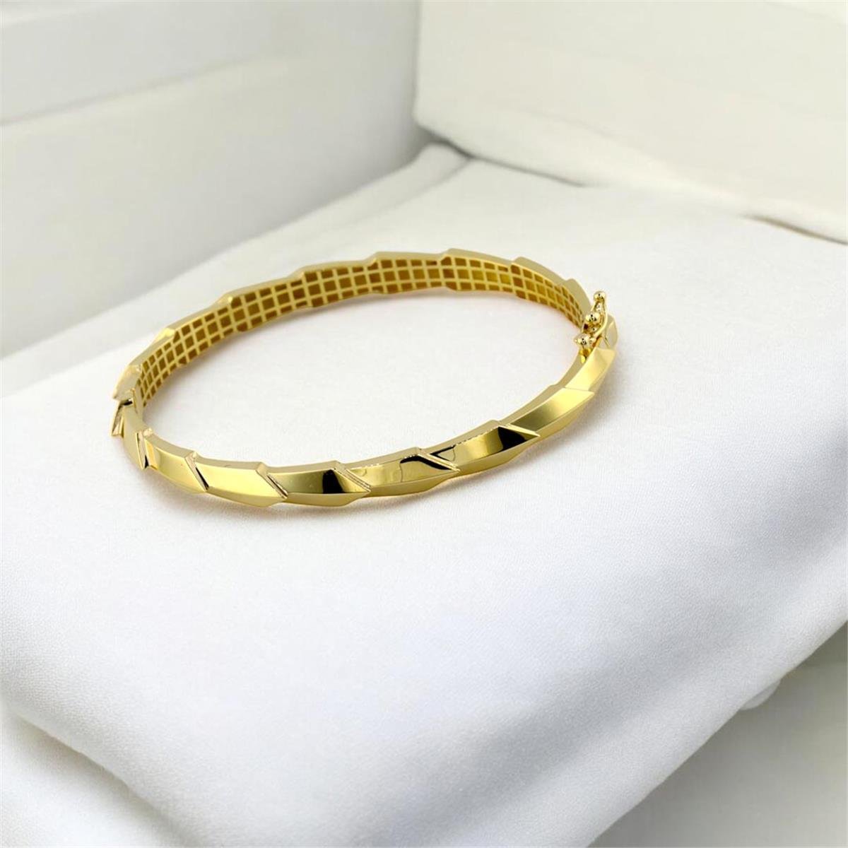 14 Ayar Altın Tasarım Bilezik  -  0187998