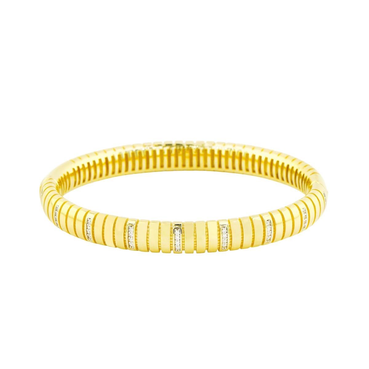 14 Ayar Altın Tasarım Bilezik  -  0194352