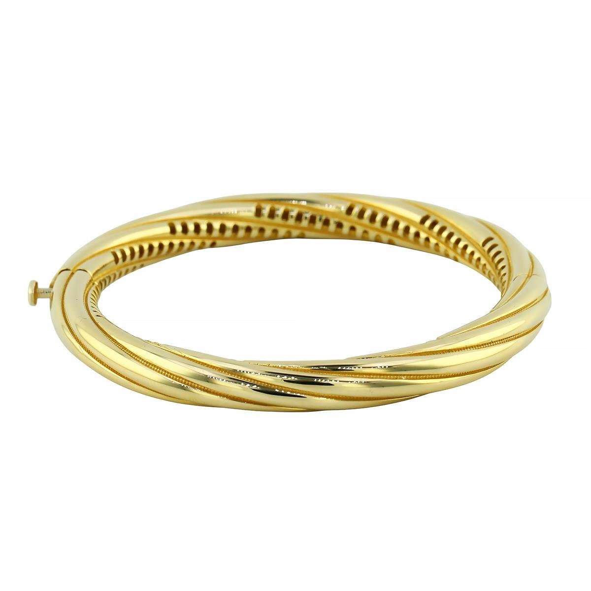 14 Ayar Altın Tasarım Bilezik  -  0194609