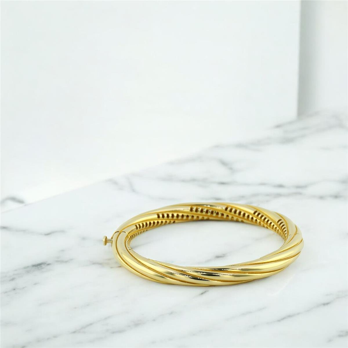 14 Ayar Altın Tasarım Bilezik  -  0194609