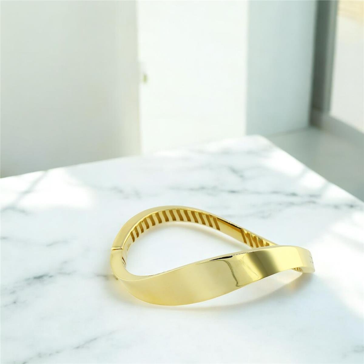 14 Ayar Altın Tasarım Bilezik  -  0194611