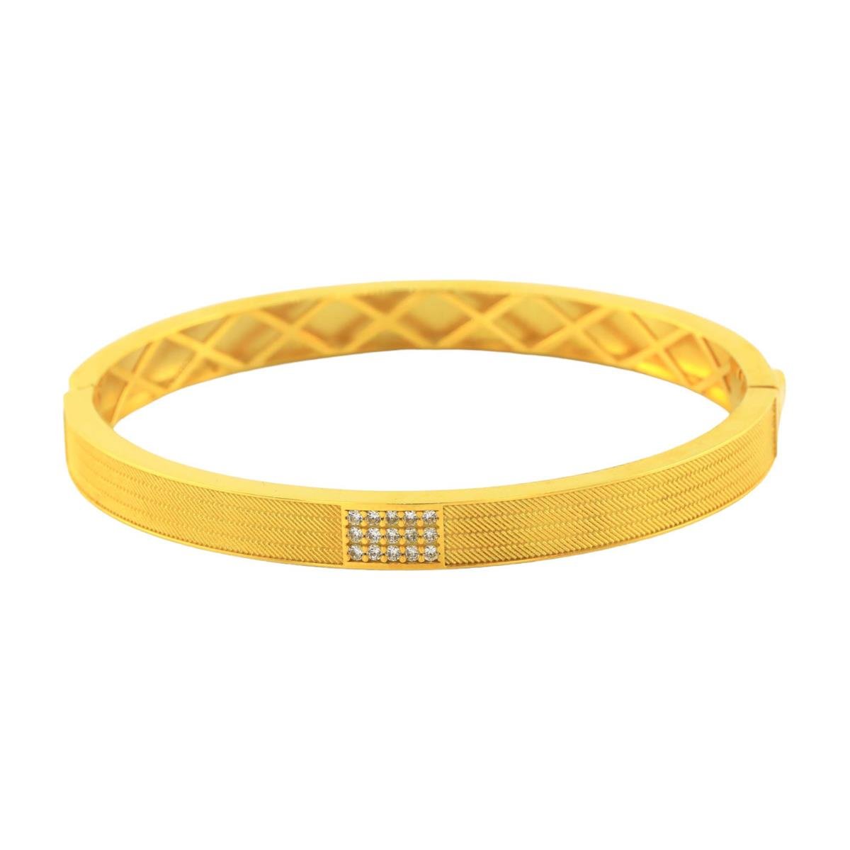 14 Ayar Altın Tasarım Bilezik  -  F003141